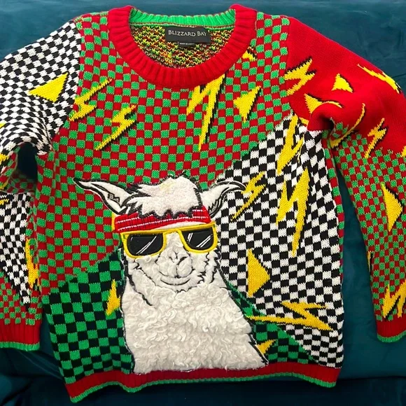 Blizzard Holiday Llama Sweater Blizzard Bay Shirts Tops Llama